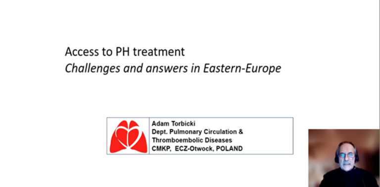 Access to PH treatment. Challenges and answers in Eastern-Europe