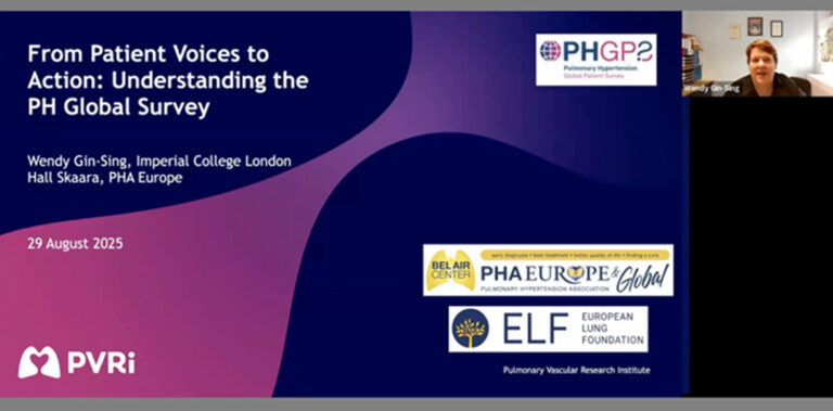 From Patient Voices to Action: Understanding the PH Global Survey