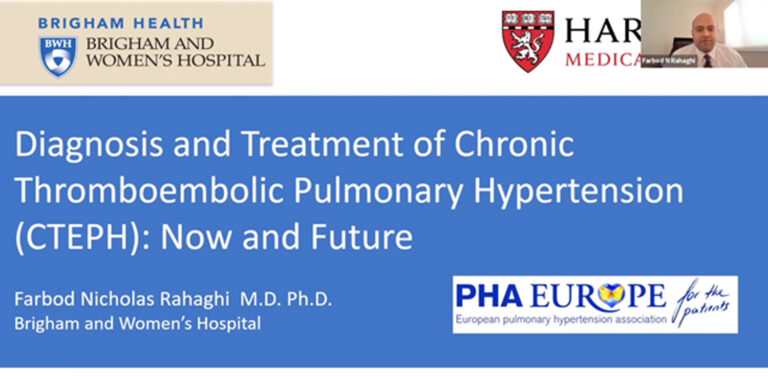 Diagnosis and Treatment of CTEPH: Now and Future