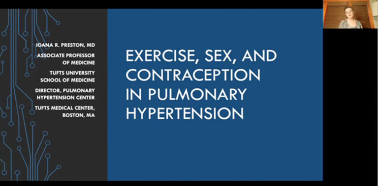 Exercise, Sex and Contraception in Pulmonary Hypertension