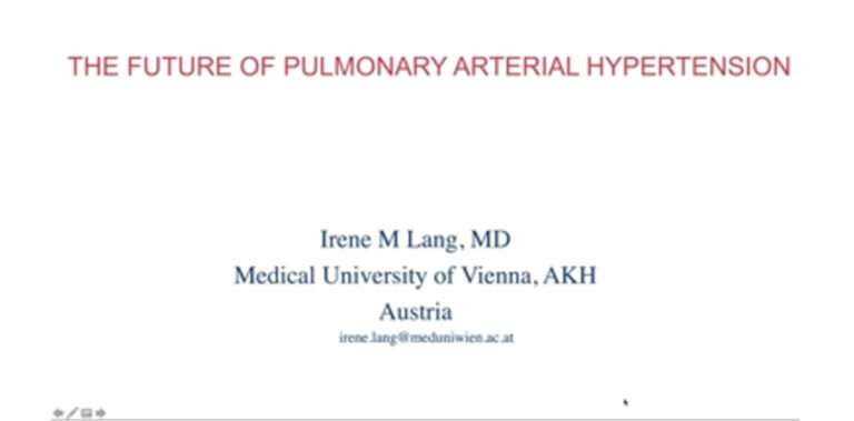The future of Pulmonary Arterial Hypertension